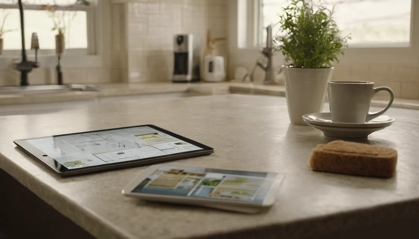 A homeowner reviewing bathroom options with a local provider